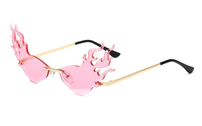 Солнцезащитные очки "Fire" pink