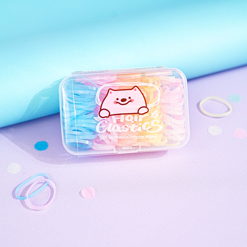 Набор силиконовых резинок для волос "Color №1"