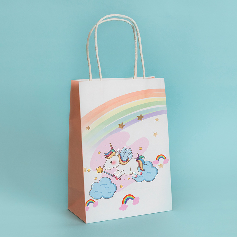Подарочный пакет "Happy Pony" 21x15x8 см