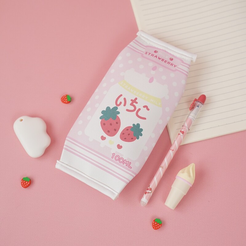 Пенал "Strawberry Milk" C