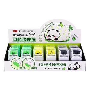 Набор стирательных резинок "Панда" №2906, в шоу-боксе 24шт