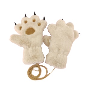 Перчатки "Медвежья Лапка" бежевый (р.2 мал)