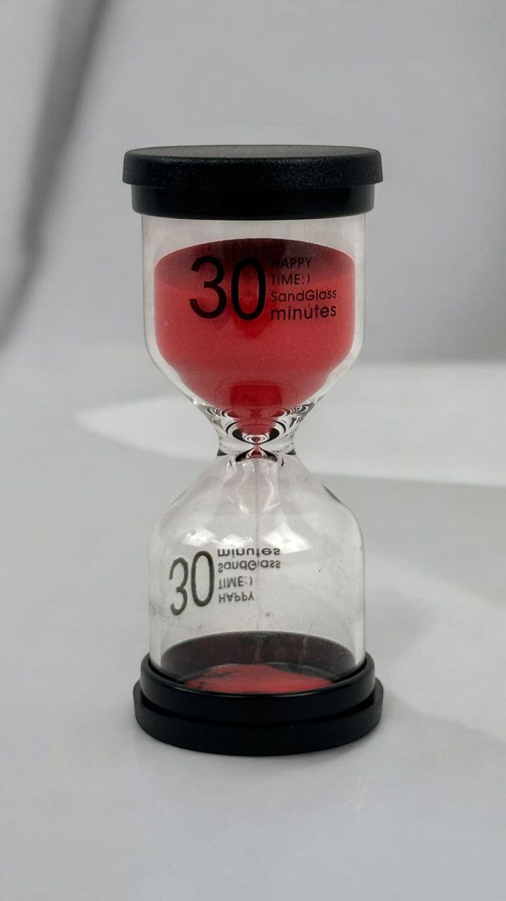 Песочные часы "Originals" оранжево-красный, 30 минут