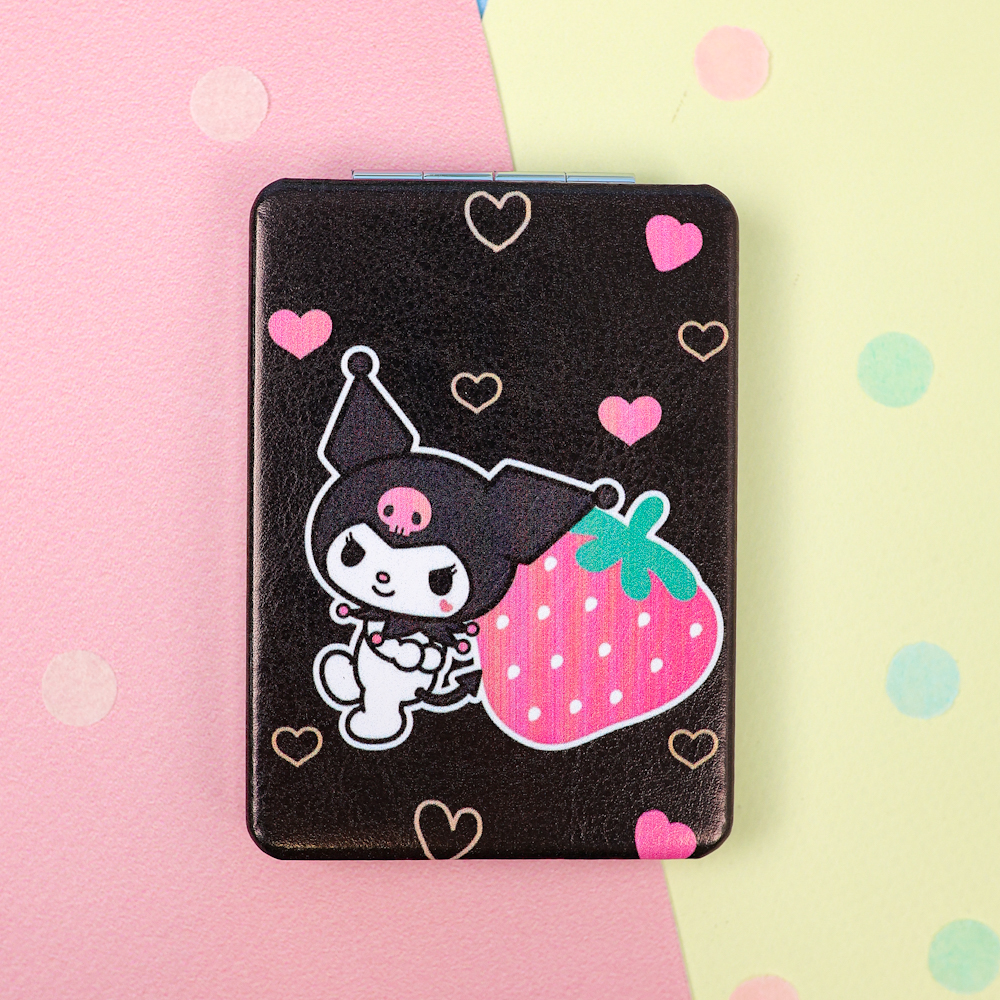 Зеркальце карманное "Куро" №5024, 8,6*6,2см