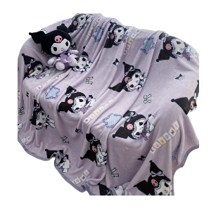 Плед "Куро" с сумкой, 100х150см оптом