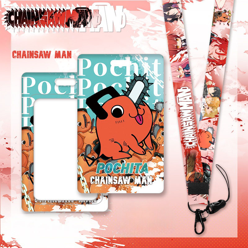 Чехол для карты "Человек-Бензопила" Почита №3