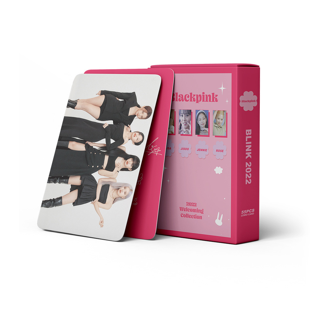 Набор картонных карточек "Blackpink" №1, 55шт.
