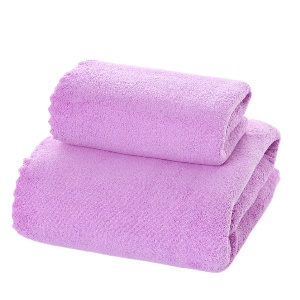 Изделие декоративное трикотажное "Classic" фиолетовый 70х140см