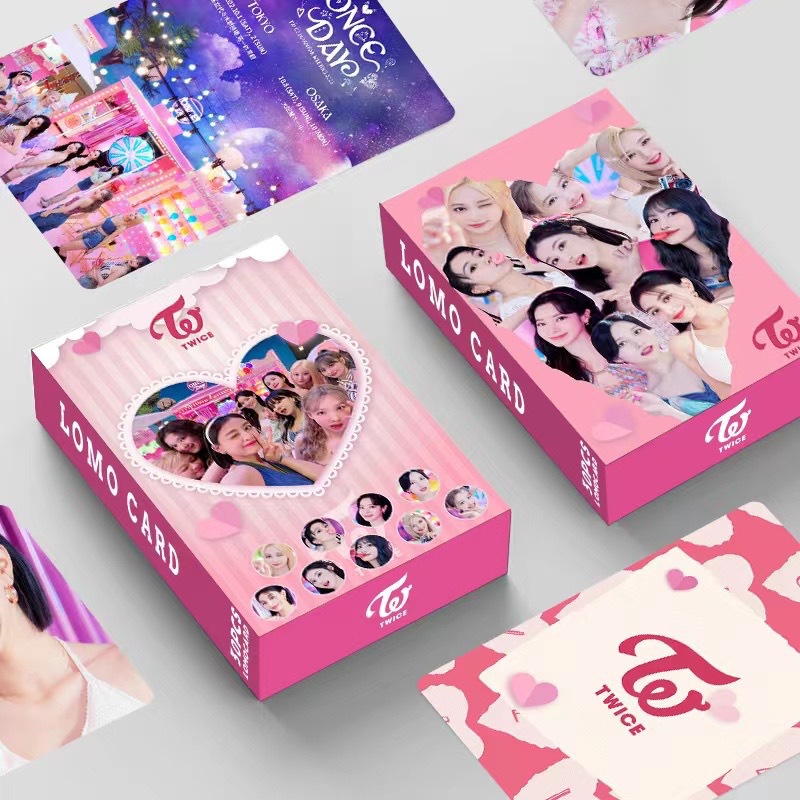 Набор картонных карточек "K-pop" Twice №1, 30шт.