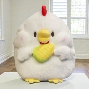 Мягкая игрушка "Курочка с кукурузой" 15см