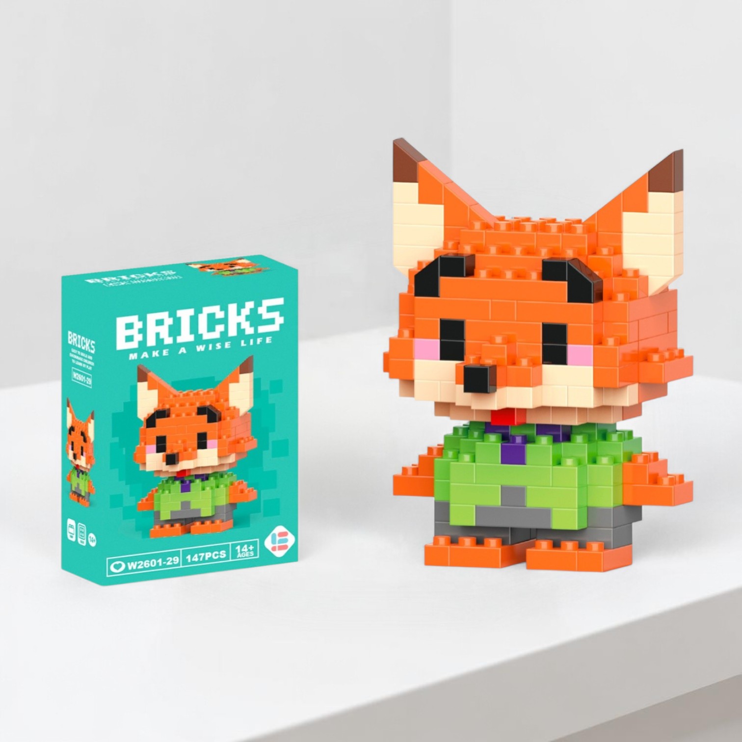 Конструктор "Briks Fox" №29 (154 детали)