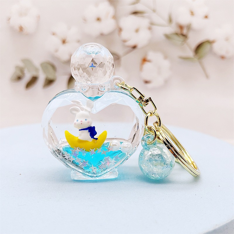 Брелок "Кролик на луне" (perfume) 