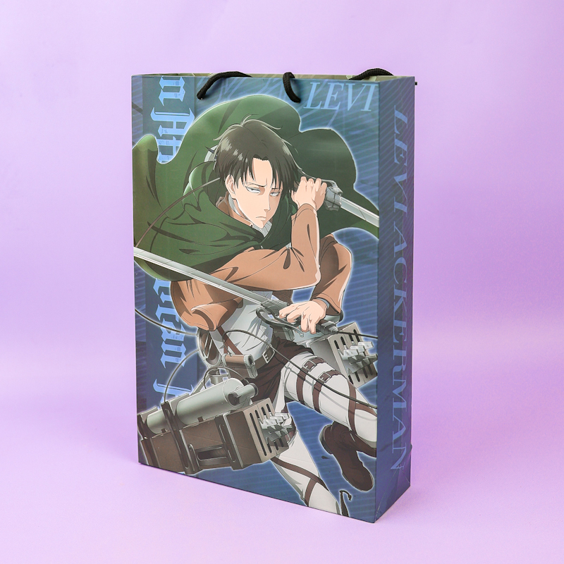 Подарочный пакет "Attack on Titan" №1, 41x27,5 см