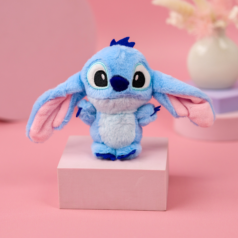 Мягкий брелок "Милый глазастик" №1, голубой  12см