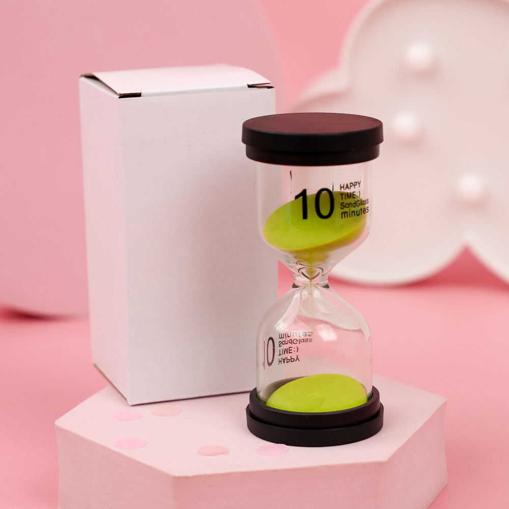 Песочные часы "Originals" зеленый, 10 минут оптом
