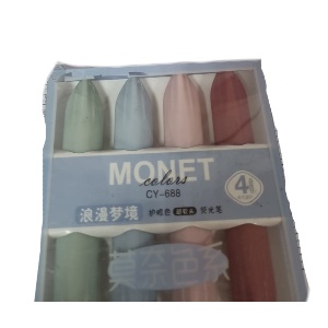 Набор маркеров "Monet" голубой, 4шт.