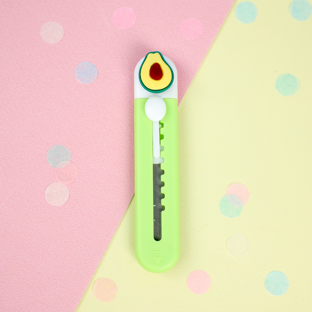 Канцелярский нож "Fruit" авокадо