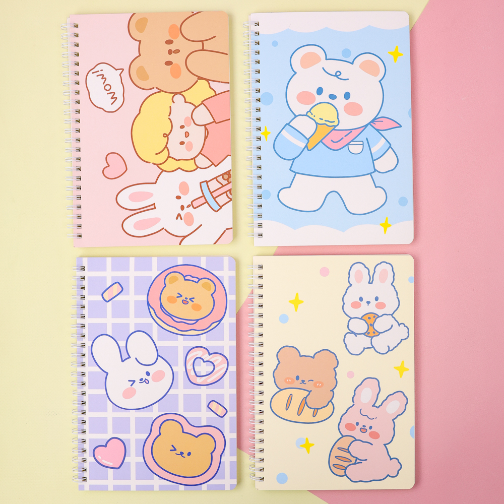 Блокнот "Bear&Bunny" A5, в ассортименте 1 шт. 