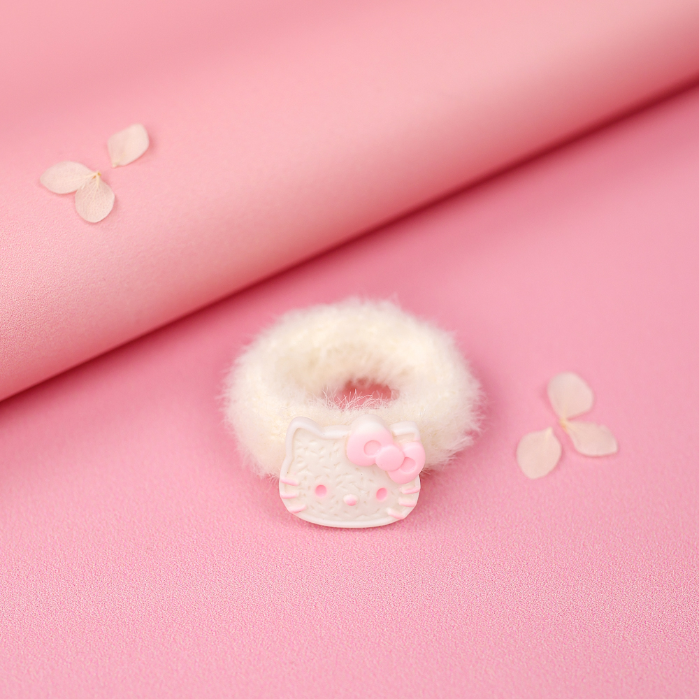 Резинка для волос "Fluffy Kt" розовый