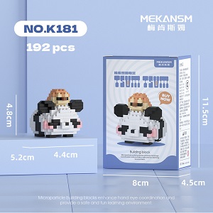 Конструктор "Tsum Tsum" Панда №181 (192 детали)