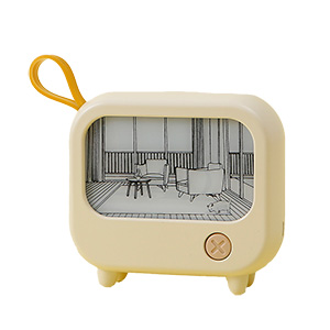 Ночник "Телевизор" LD35, желтый оптом