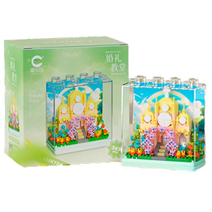 Конструктор "Castle" Свадебная часовня №7310 (369 деталей)