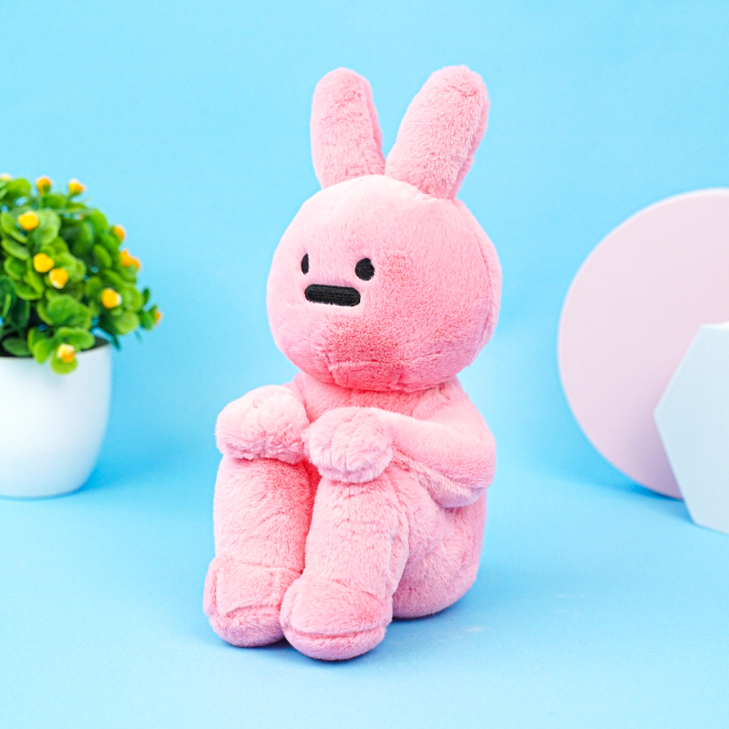 Мягкая игрушка "ThinKing's Rabbit" розовый, 28 см