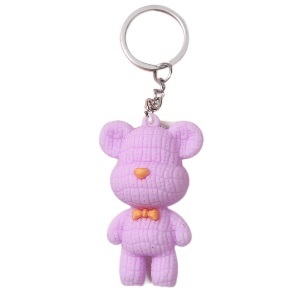Брелок "Bearbrick" №2, фиолетовый