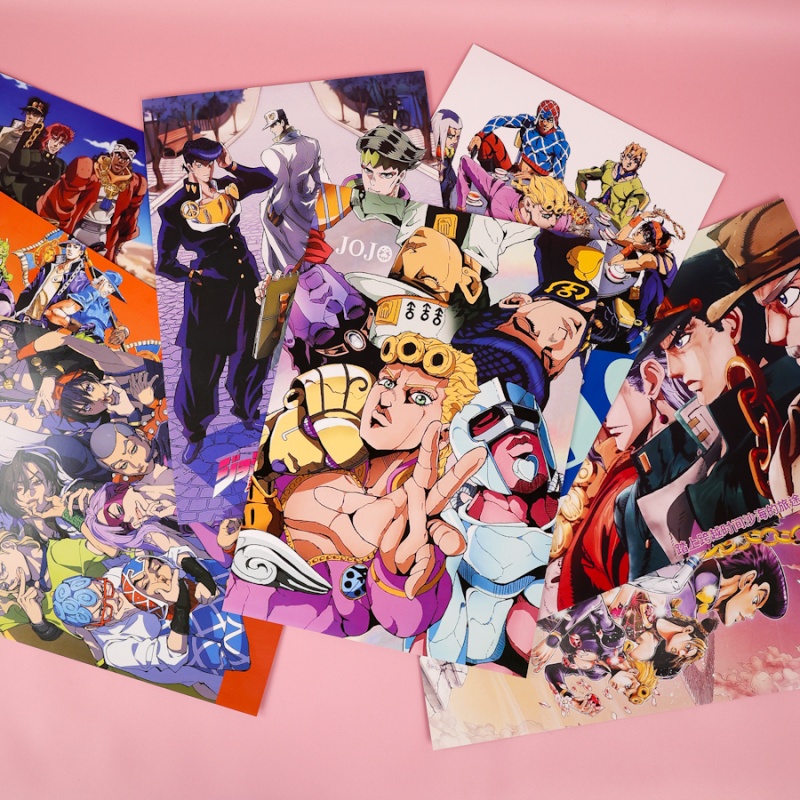 JOJO'S BIZARRE ADVENTURE ポスター　3点セット Набор постеров в ассортименте 