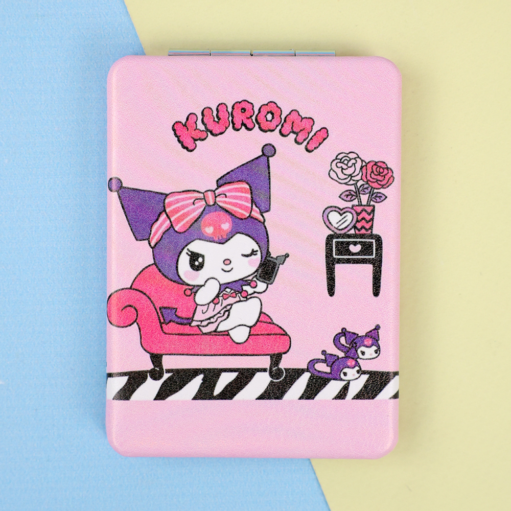 Зеркальце карманное "Куро" №5030, 8,6*6,2см