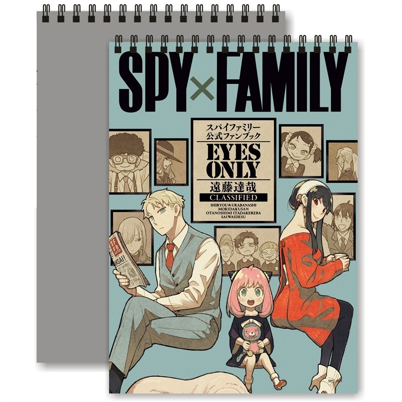 Скетчбук "Семья шпионов" 7, A4 (25 листов)