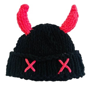 Шапка "Devil" черный
