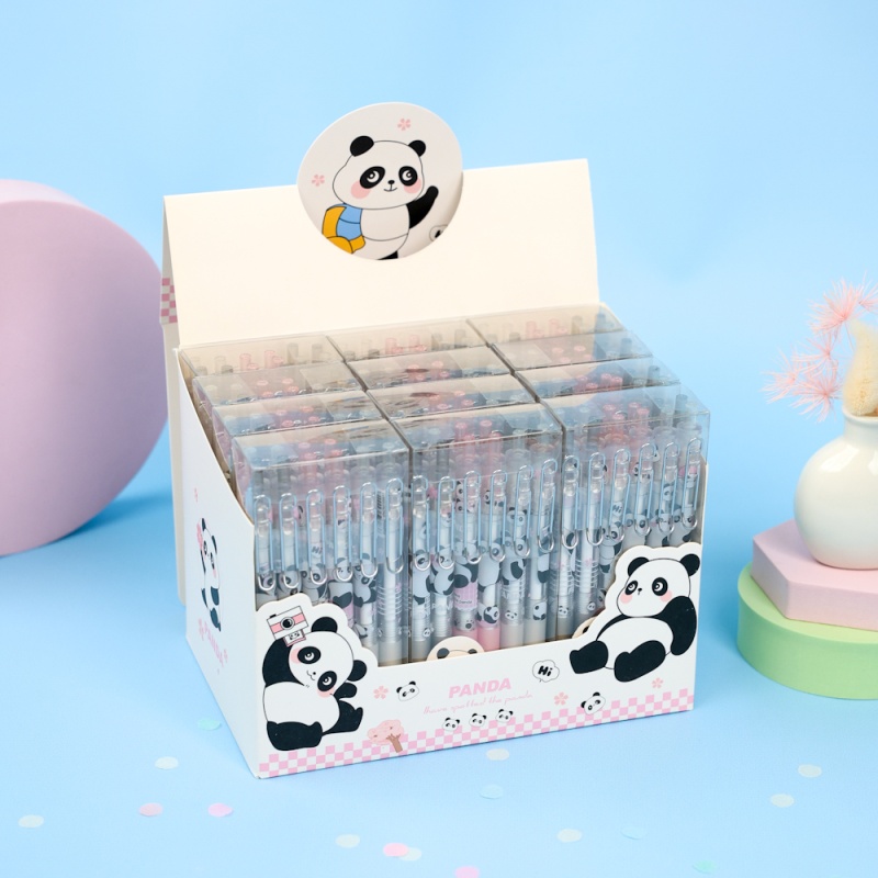 Набор ручек "Panda" 12 шт (черный)