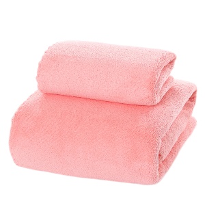 Изделие декоративное трикотажное "Classic" розовый 70х140см