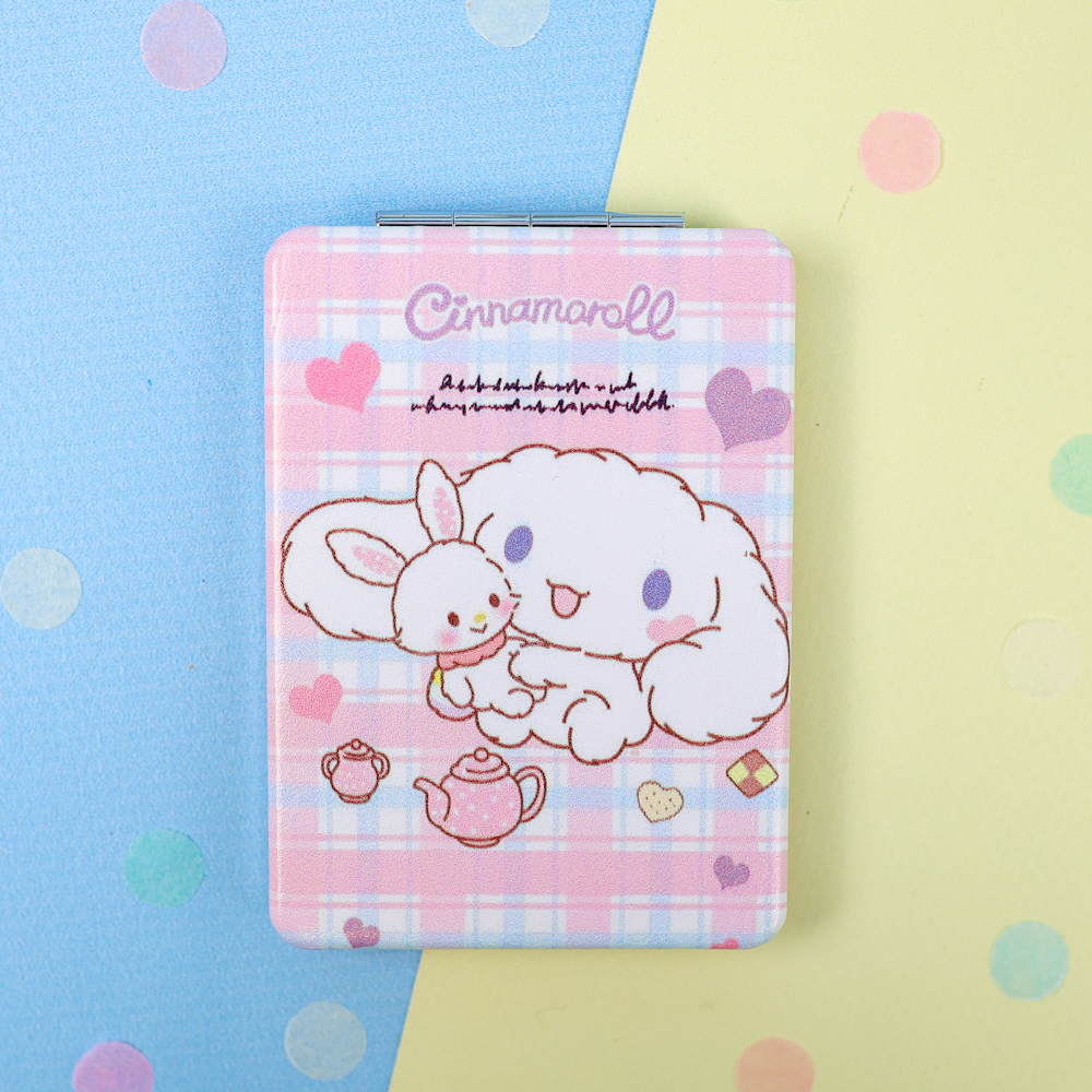 Зеркальце карманное "Корица" №5036, 8,6*6,2см