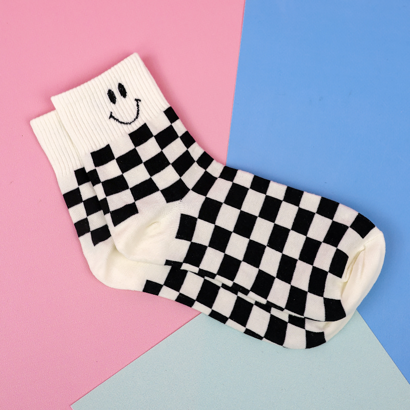Носки "Smile" белые, р.37-41