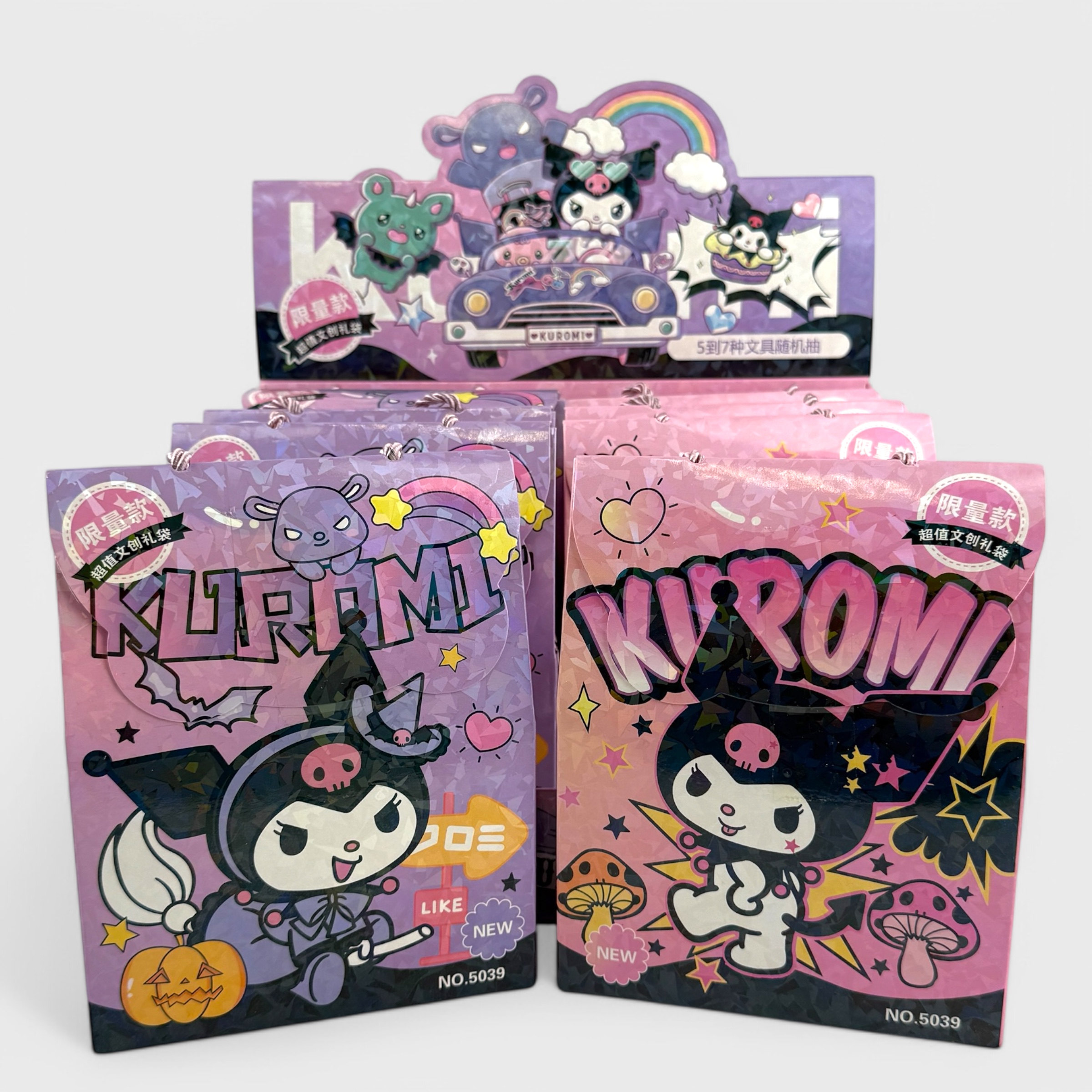 Шоу-бокс подарочных наборов "Kuro" №5039, в ассортименте 8шт