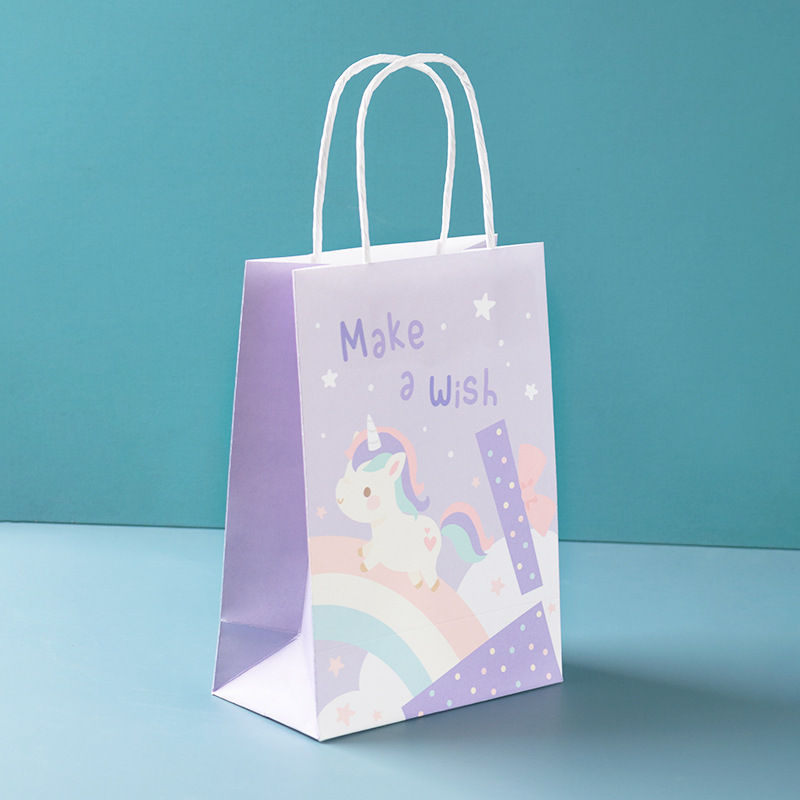 Подарочный пакет "Make a wish" 27x21x11 см