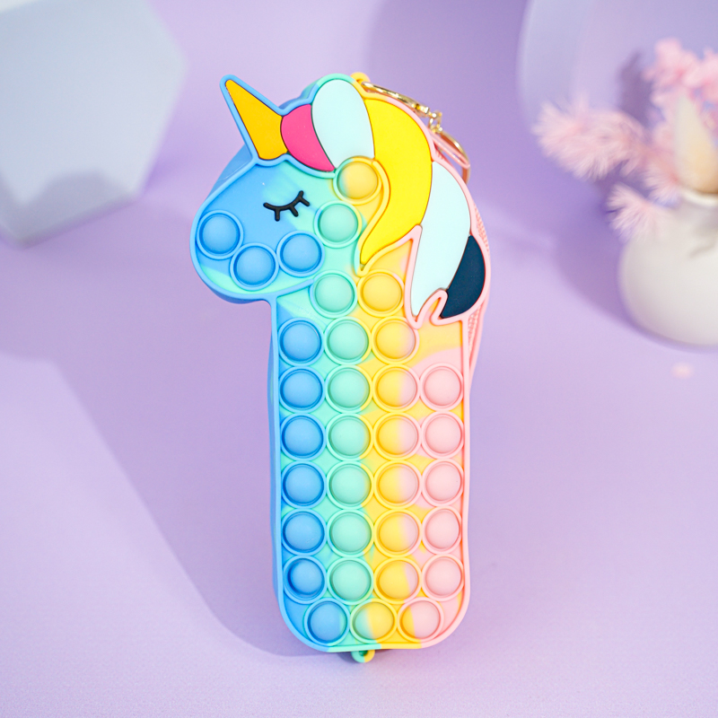 Пенал "Pop It Unicorn"