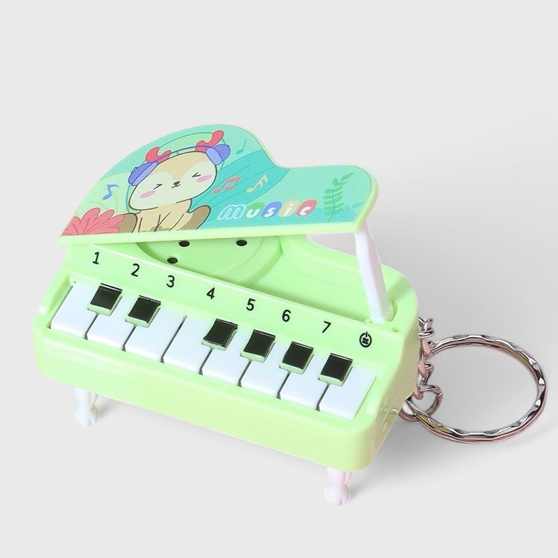 Брелок "Пианино", зеленый