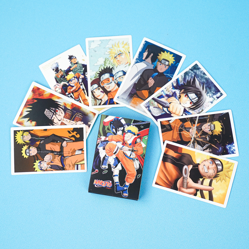 Набор картонных карточек \"Наруто № 1\" 30шт. оптом в Москве