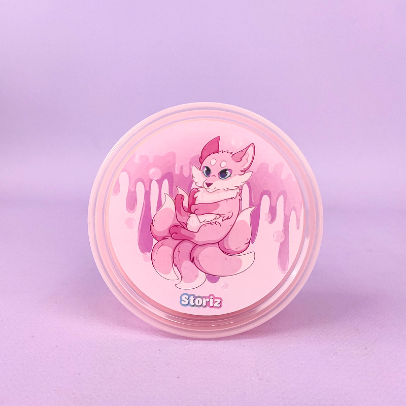 Слайм "Kitsune", серия Butter (оранжевый), 150гр. STORIZ