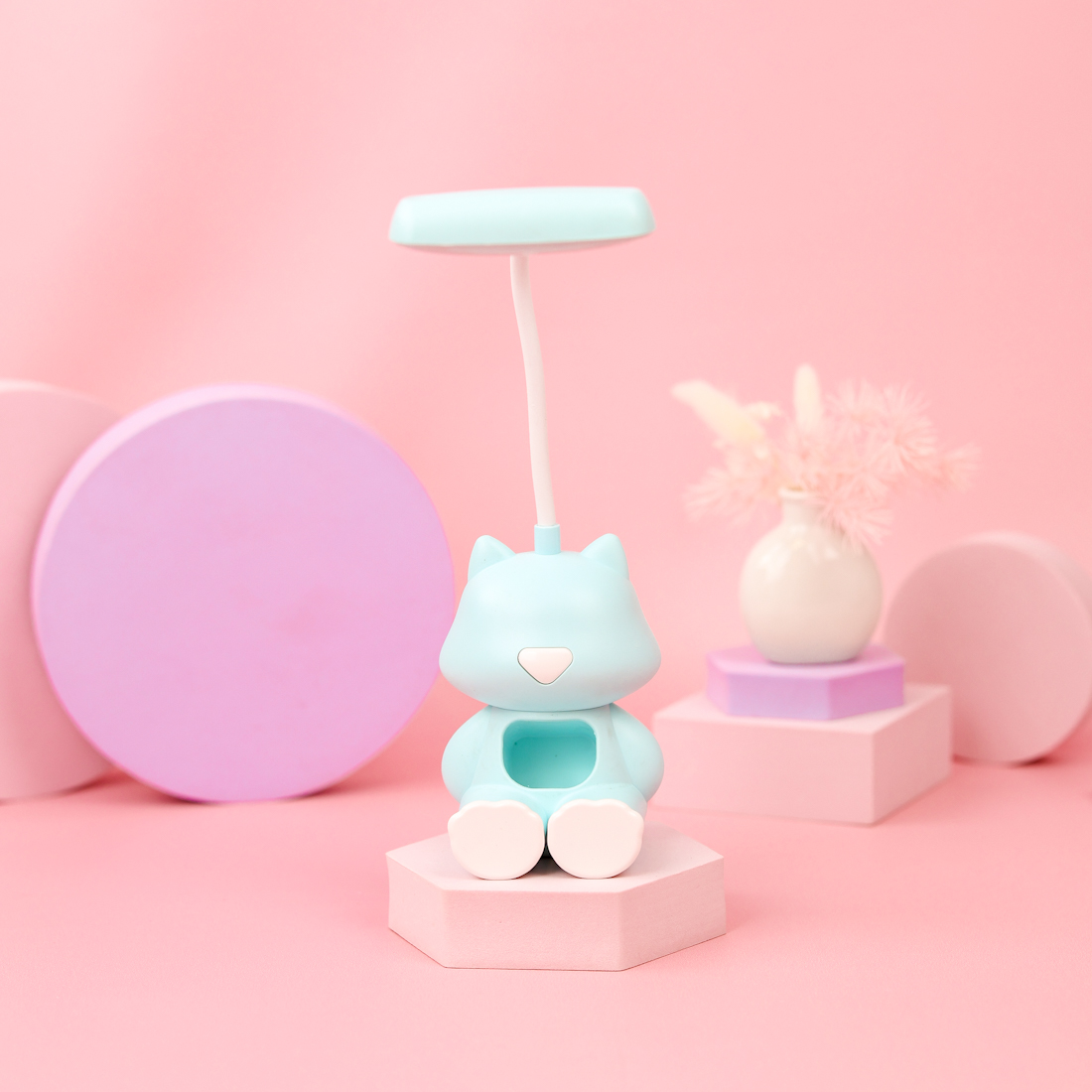 Светильник "Котенок" №6601, зеленый