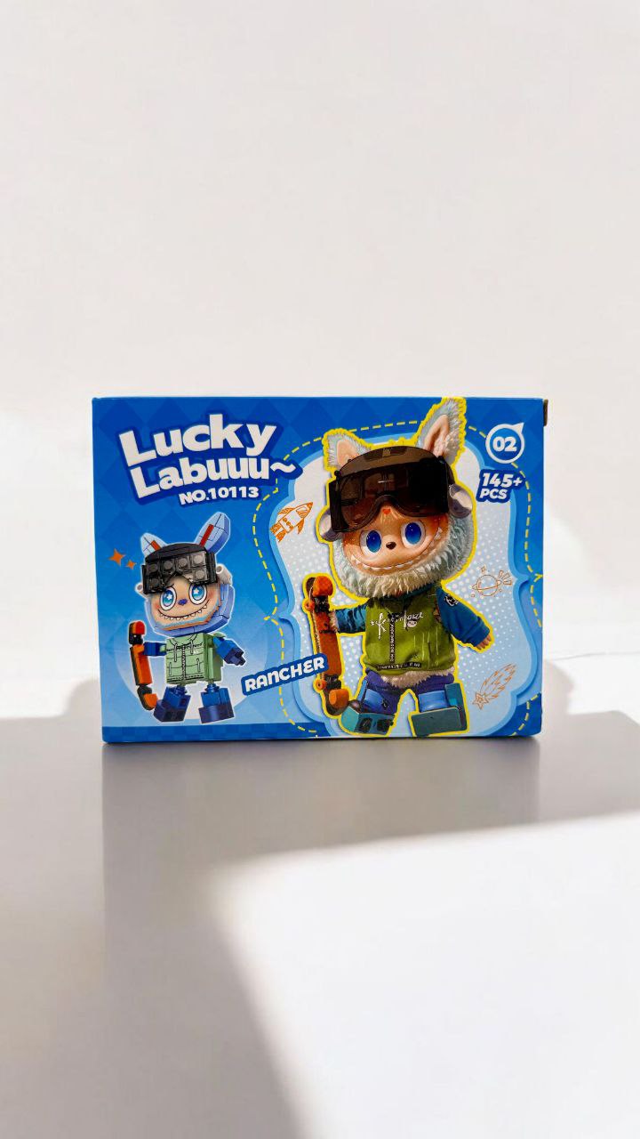 Конструктор "Labuuu" синий №10113 (145+ деталей)