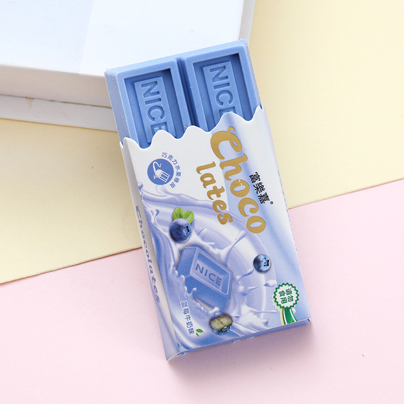 Стирательная резинка "Choco Lates" синий