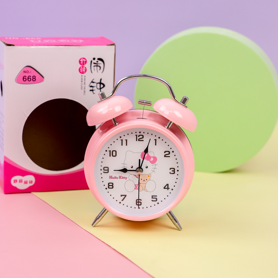 Часы "Будильник" Кт, розовый