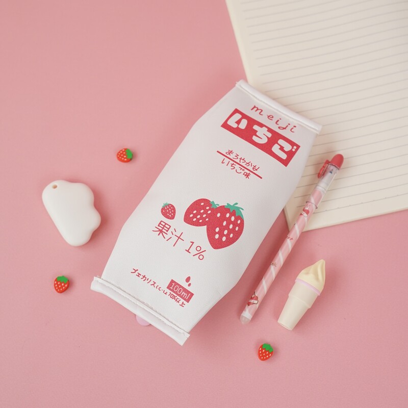 Пенал "Strawberry Milk" A