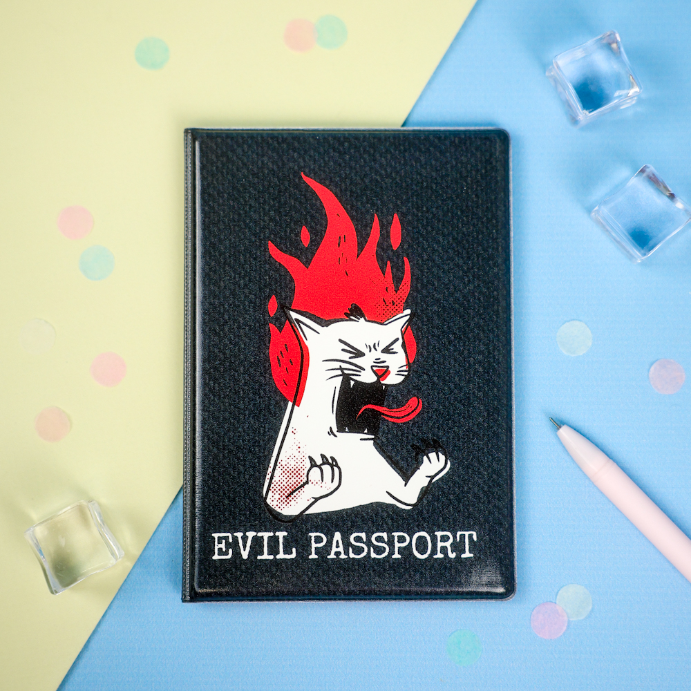 Обложка на паспорт "Evil" STORIZ