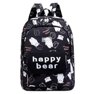 Рюкзак "Happy Bear" черный