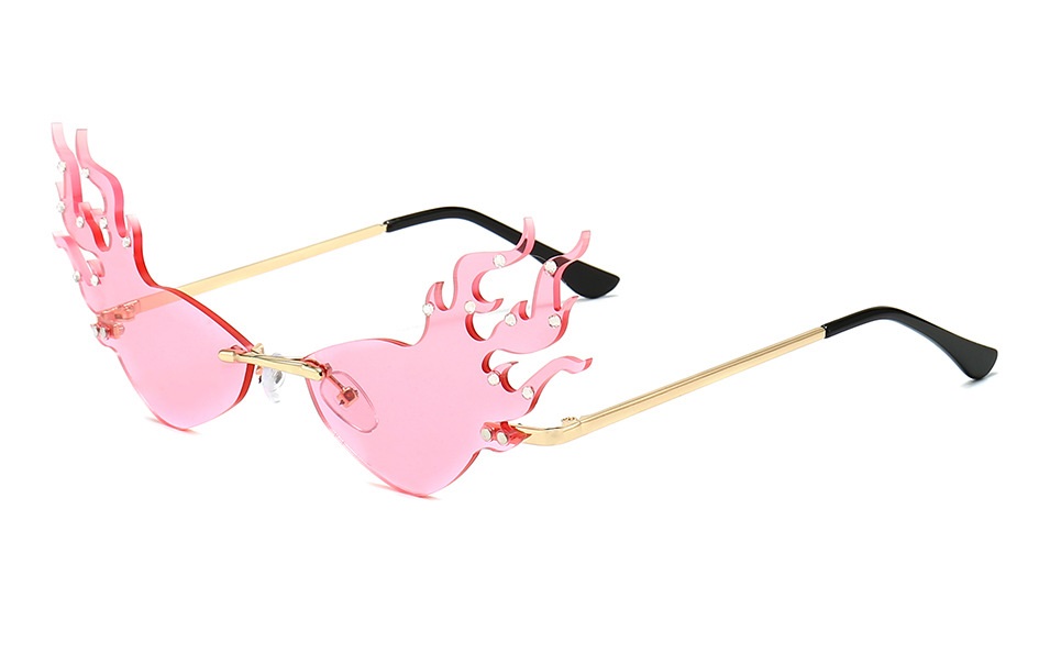 Солнцезащитные очки "Fire" pink